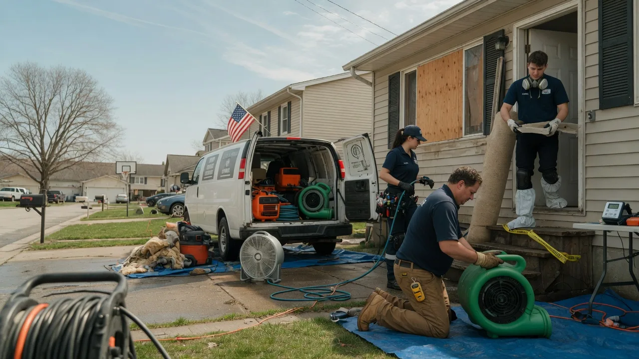 Water Damage Restoration in D Hanis, TX near me
